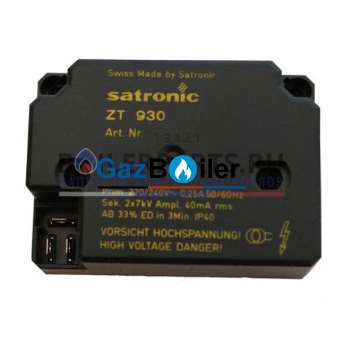 Трансформатор розжига Satronic ZT 930 13121