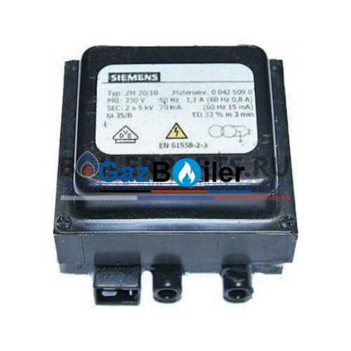 Трансформатор розжига Siemens ZM 20/10 0425090 13017967