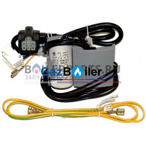 Проводка циркуляционного насоса на газовый котел Ariston CLAS - GENUS (2V 5M WILO) 65104520