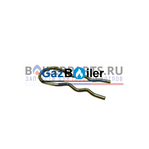 Клипса (зажим, скоба) привода (сервопривода, электропривода) Ariston, Baxi и др артикул 65104332