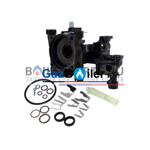 Гидроблок насоса на газовый котел Saunier Duval ThemaFast 25-30 E H MOD, Isotwin, Isofast E A, Semia C24, F24